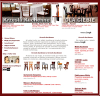 Krzesa kuchenne
