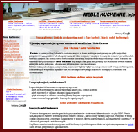 Meble kuchenne